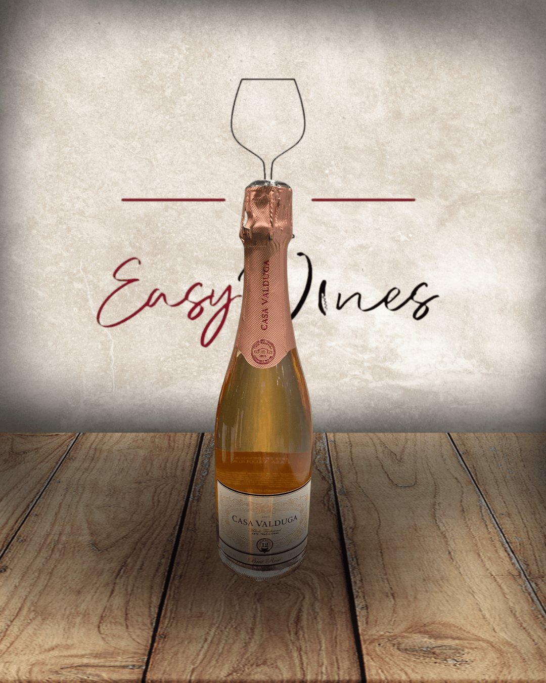 Espumante Arte Brut Rose - Chardonnay e Pinot Noir