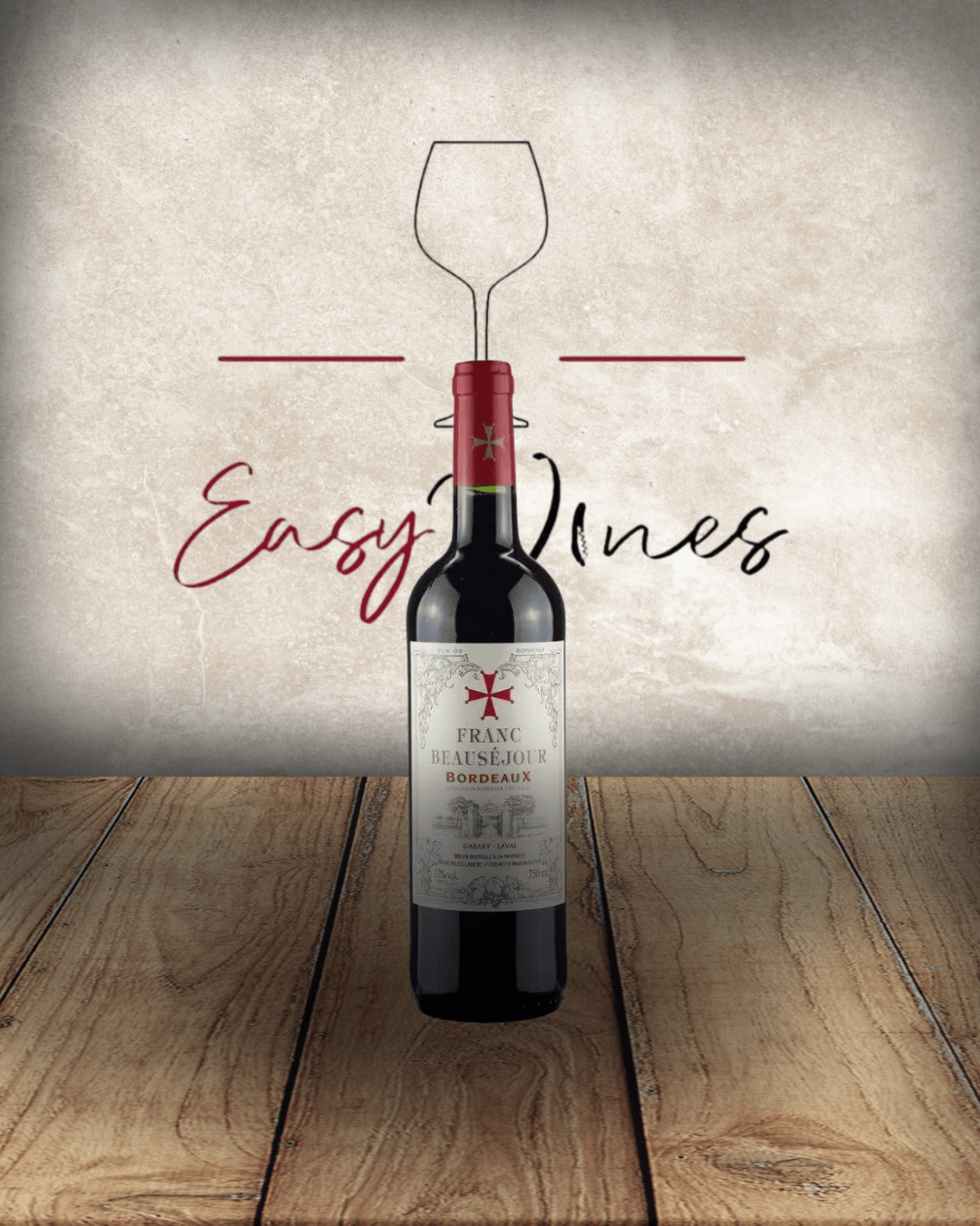 Franc Beausejour - Cabernet Franc, Cabernet Sauvignon e Merlot