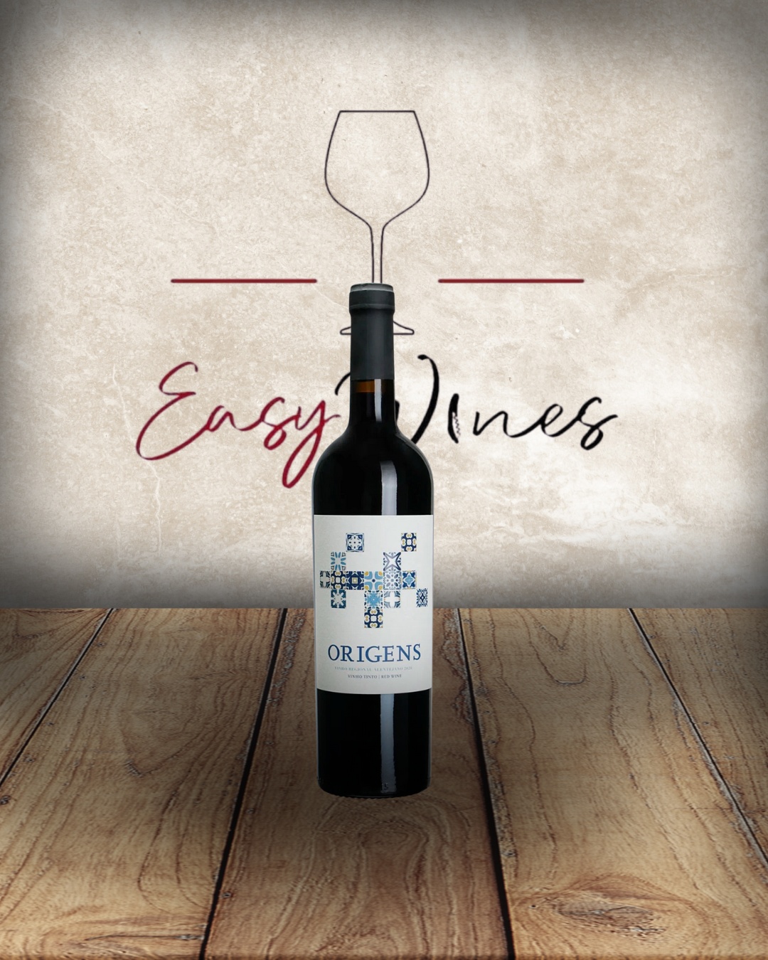 Origens Tinto - Aragonez, Touriga Nacional, Alicante Bouschet